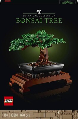 لگو سریCREATOR EXPORT مدل درخت بونسای کد 10281 - 878 قطعه | مدل لگو